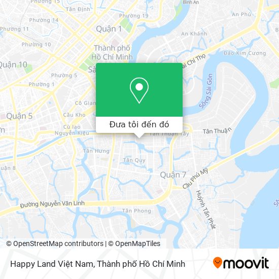 Bản đồ Happy Land Việt Nam