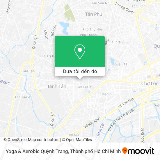 Bản đồ Yoga & Aerobic Quỳnh Trang