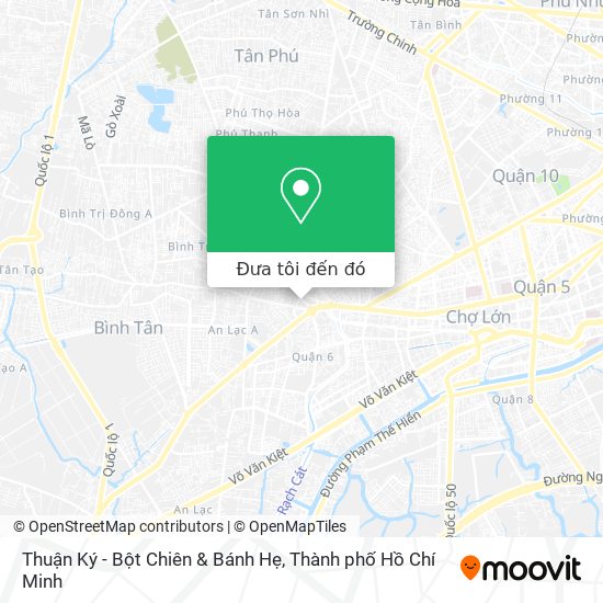 Bản đồ Thuận Ký - Bột Chiên & Bánh Hẹ