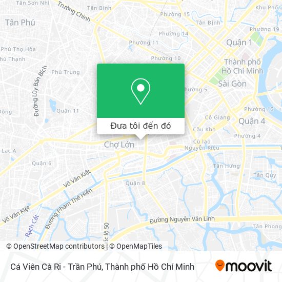 Bản đồ Cá Viên Cà Ri - Trần Phú