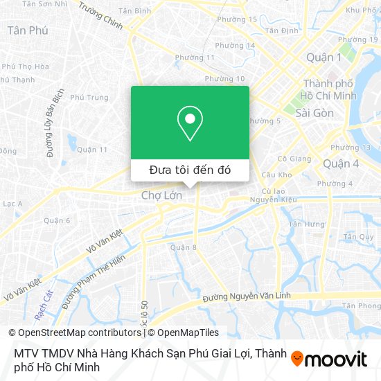 Bản đồ MTV TMDV Nhà Hàng Khách Sạn Phú Giai Lợi