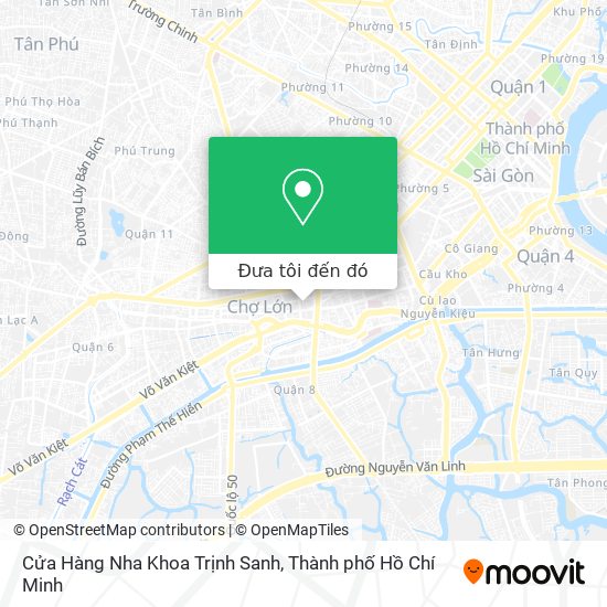Bản đồ Cửa Hàng Nha Khoa Trịnh Sanh