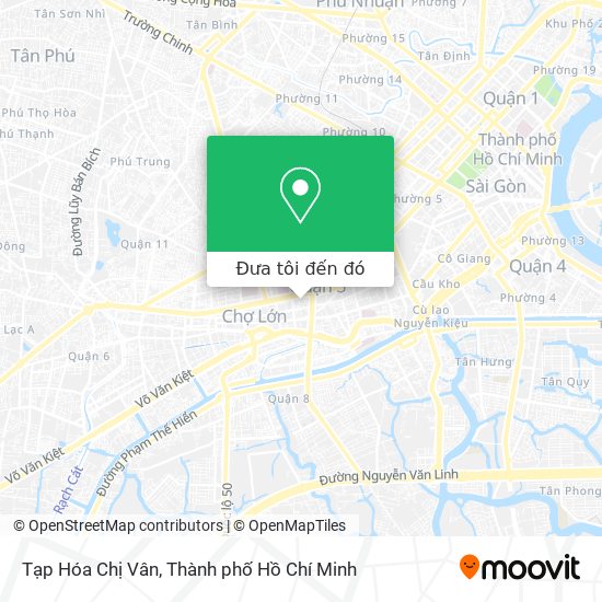Bản đồ Tạp Hóa Chị Vân