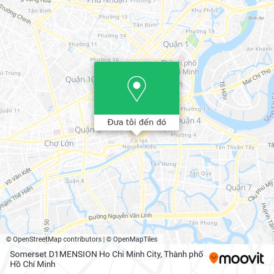 Bản đồ Somerset D1MENSION Ho Chi Minh City