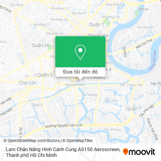 Bản đồ Lam Chắn Nắng Hình Cánh Cung AS150 Aeroscreen