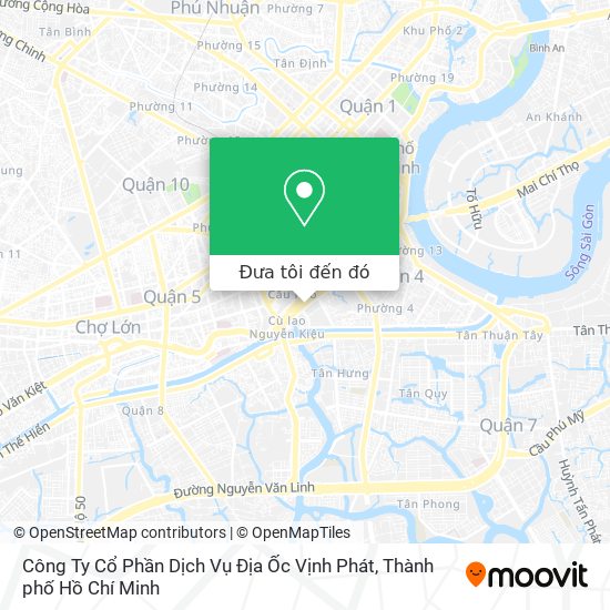 Bản đồ Công Ty Cổ Phần Dịch Vụ Địa Ốc Vịnh Phát