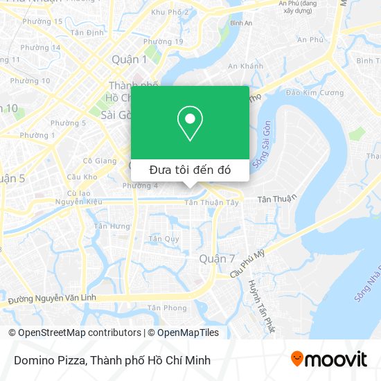 Bản đồ Domino Pizza