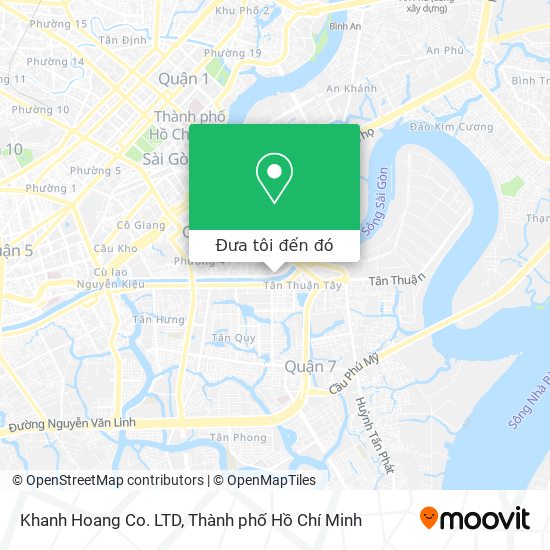 Bản đồ Khanh Hoang Co. LTD