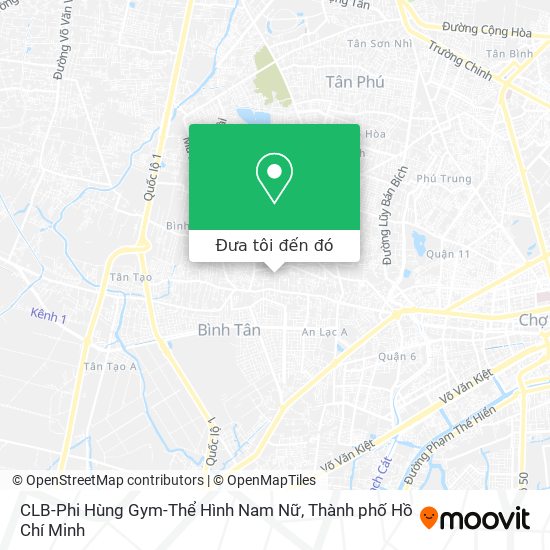 Bản đồ CLB-Phi Hùng Gym-Thể Hình Nam Nữ