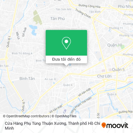 Bản đồ Cửa Hàng Phụ Tùng Thuận Xương