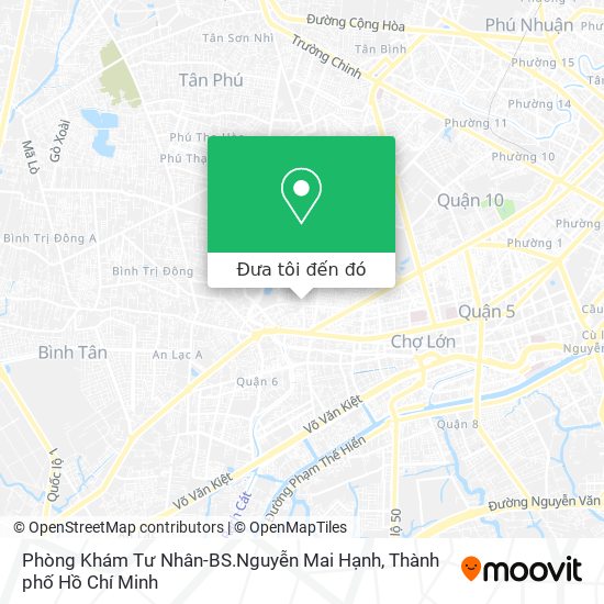 Bản đồ Phòng Khám Tư Nhân-BS.Nguyễn Mai Hạnh