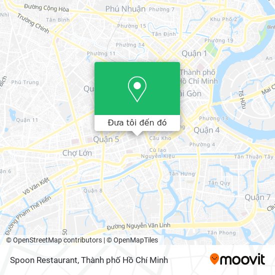 Bản đồ Spoon Restaurant