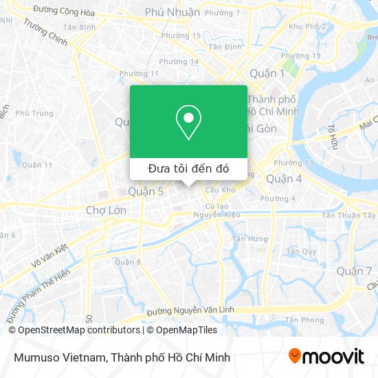 Bản đồ Mumuso Vietnam