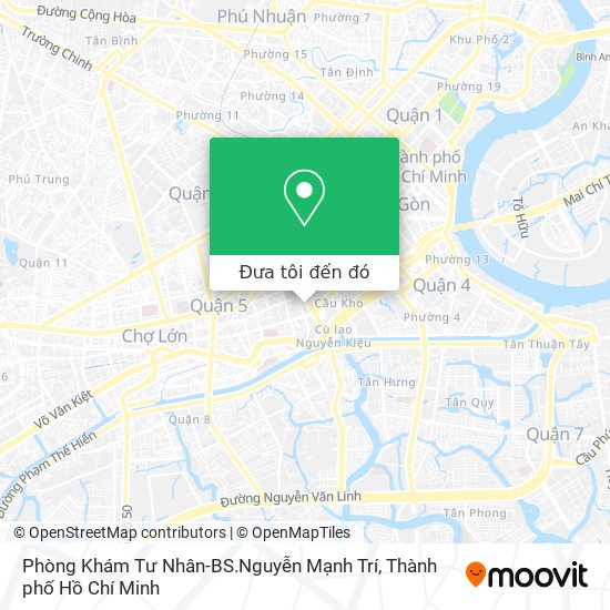 Bản đồ Phòng Khám Tư Nhân-BS.Nguyễn Mạnh Trí