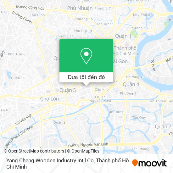 Bản đồ Yang Cheng Wooden Industry Int'l Co