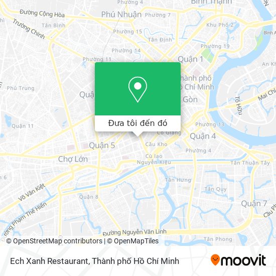 Bản đồ Ech Xanh Restaurant