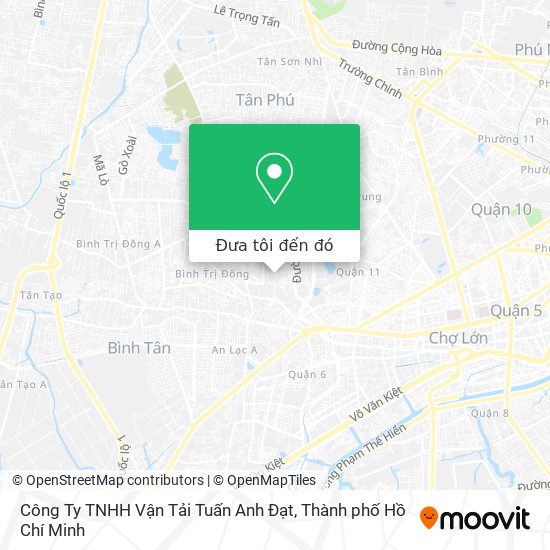 Bản đồ Công Ty TNHH Vận Tải Tuấn Anh Đạt
