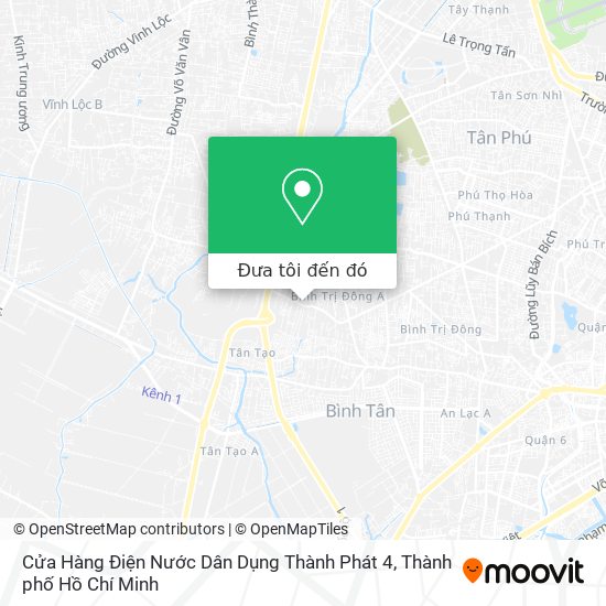 Bản đồ Cửa Hàng Điện Nước Dân Dụng Thành Phát 4