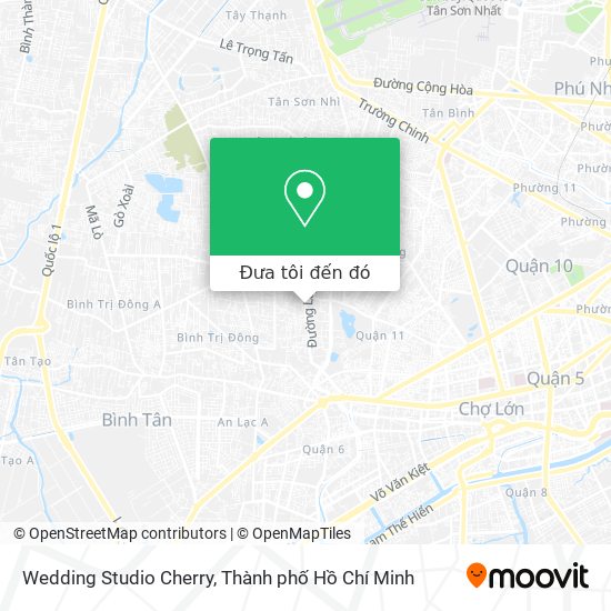 Bản đồ Wedding Studio Cherry