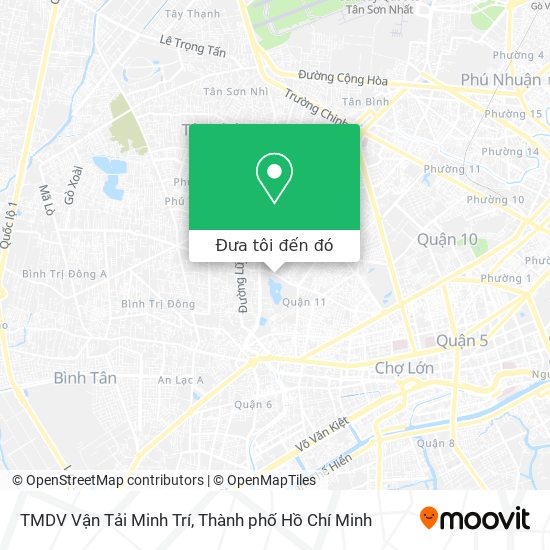 Bản đồ TMDV Vận Tải Minh Trí
