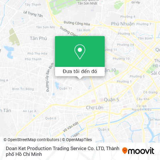 Bản đồ Doan Ket Production Trading Service Co. LTD