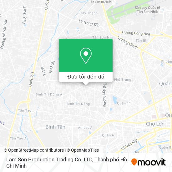 Bản đồ Lam Son Production Trading Co. LTD