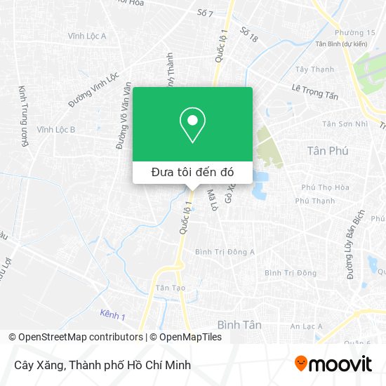 Bản đồ Cây Xăng