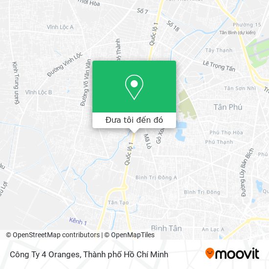 Bản đồ Công Ty 4 Oranges