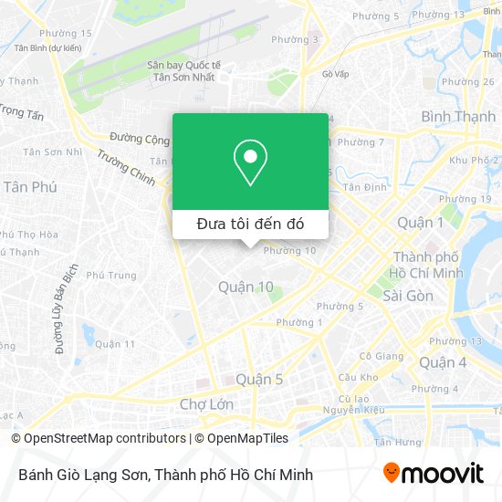 Bản đồ Bánh Giò Lạng Sơn