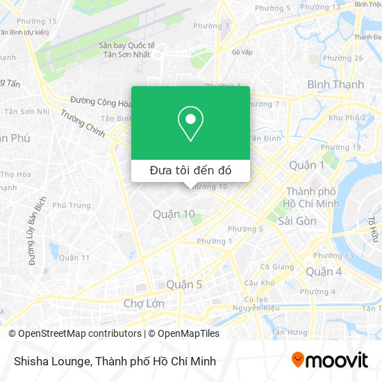 Bản đồ Shisha Lounge