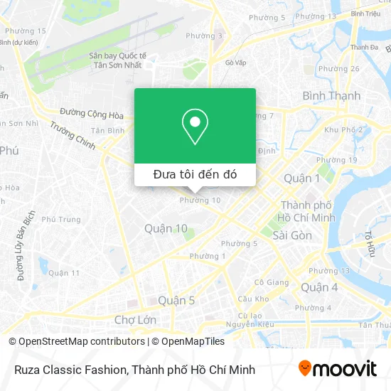 Bản đồ Ruza Classic Fashion
