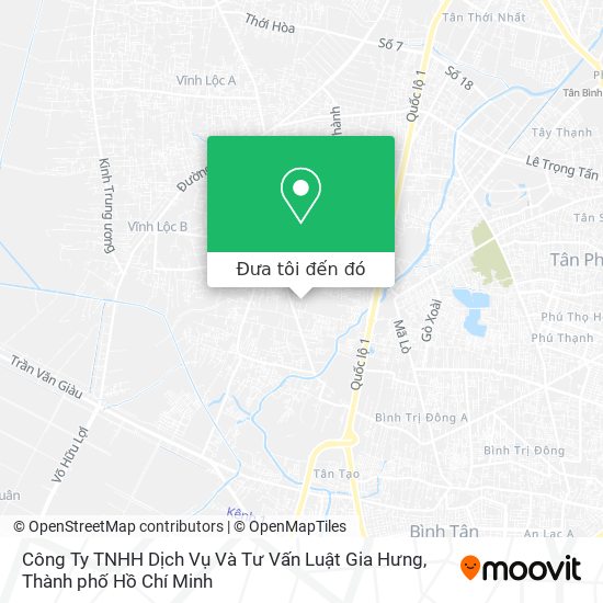 Bản đồ Công Ty TNHH Dịch Vụ Và Tư Vấn Luật Gia Hưng