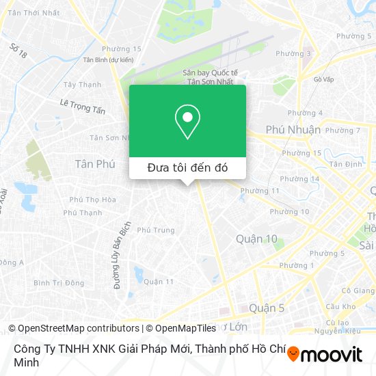 Bản đồ Công Ty TNHH XNK Giải Pháp Mới