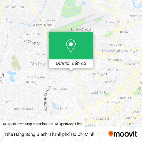 Bản đồ Nhà Hàng Sông Gianh