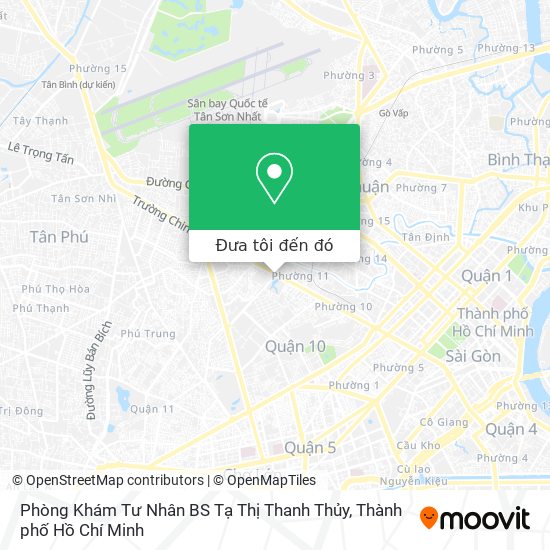 Bản đồ Phòng Khám Tư Nhân BS Tạ Thị Thanh Thủy
