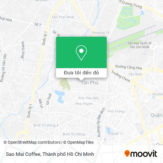 Bản đồ Sao Mai Coffee