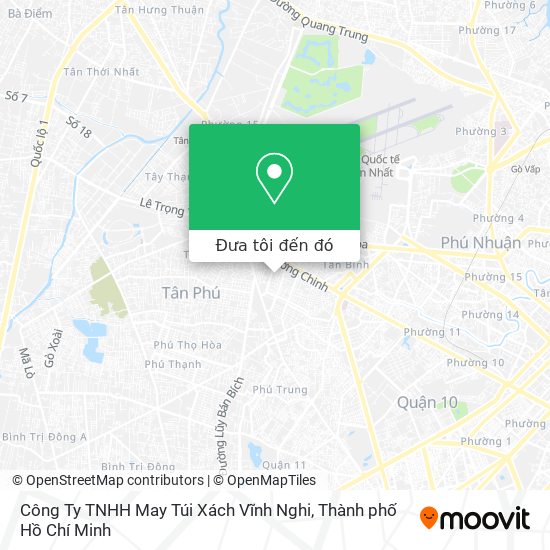 Bản đồ Công Ty TNHH May Túi Xách Vĩnh Nghi