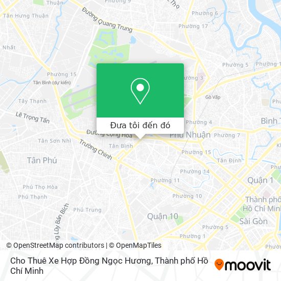 Bản đồ Cho Thuê Xe Hợp Đồng Ngọc Hương