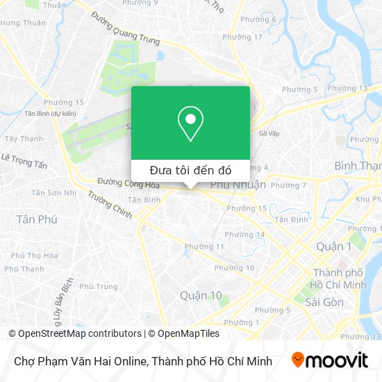 Bản đồ Chợ Phạm Văn Hai Online