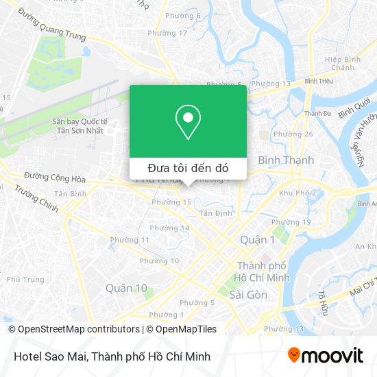 Bản đồ Hotel Sao Mai
