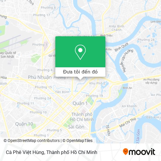 Bản đồ Cà Phê Việt Hùng