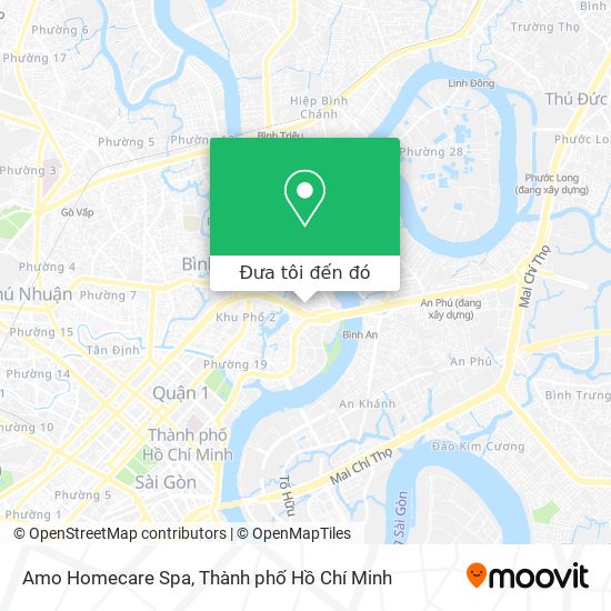 Bản đồ Amo Homecare Spa