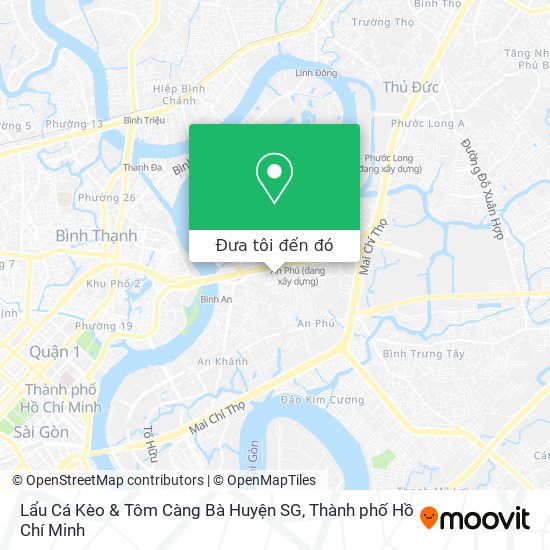 Bản đồ Lẩu Cá Kèo & Tôm Càng Bà Huyện SG