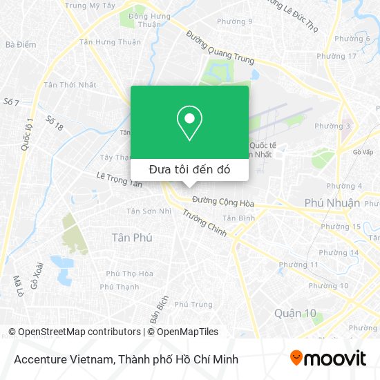 Bản đồ Accenture Vietnam