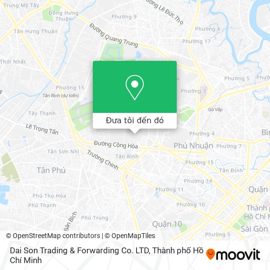 Bản đồ Dai Son Trading & Forwarding Co. LTD