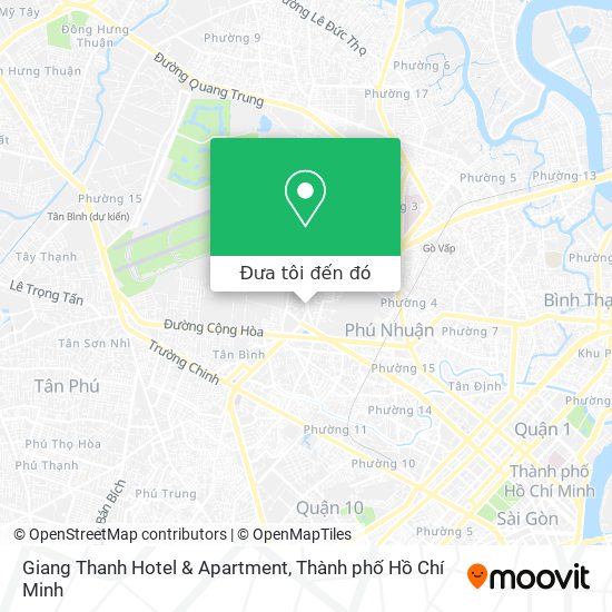 Bản đồ Giang Thanh Hotel & Apartment