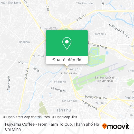 Bản đồ Fujiyama Coffee - From Farm To Cup