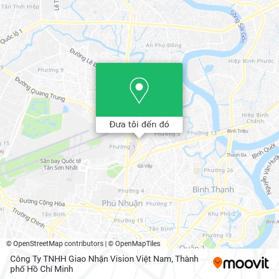 Bản đồ Công Ty TNHH Giao Nhận Vision Việt Nam