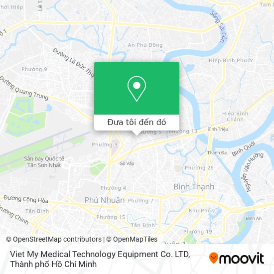 Bản đồ Viet My Medical Technology Equipment Co. LTD