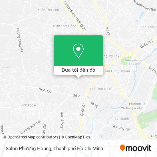 Bản đồ Salon Phượng Hoàng